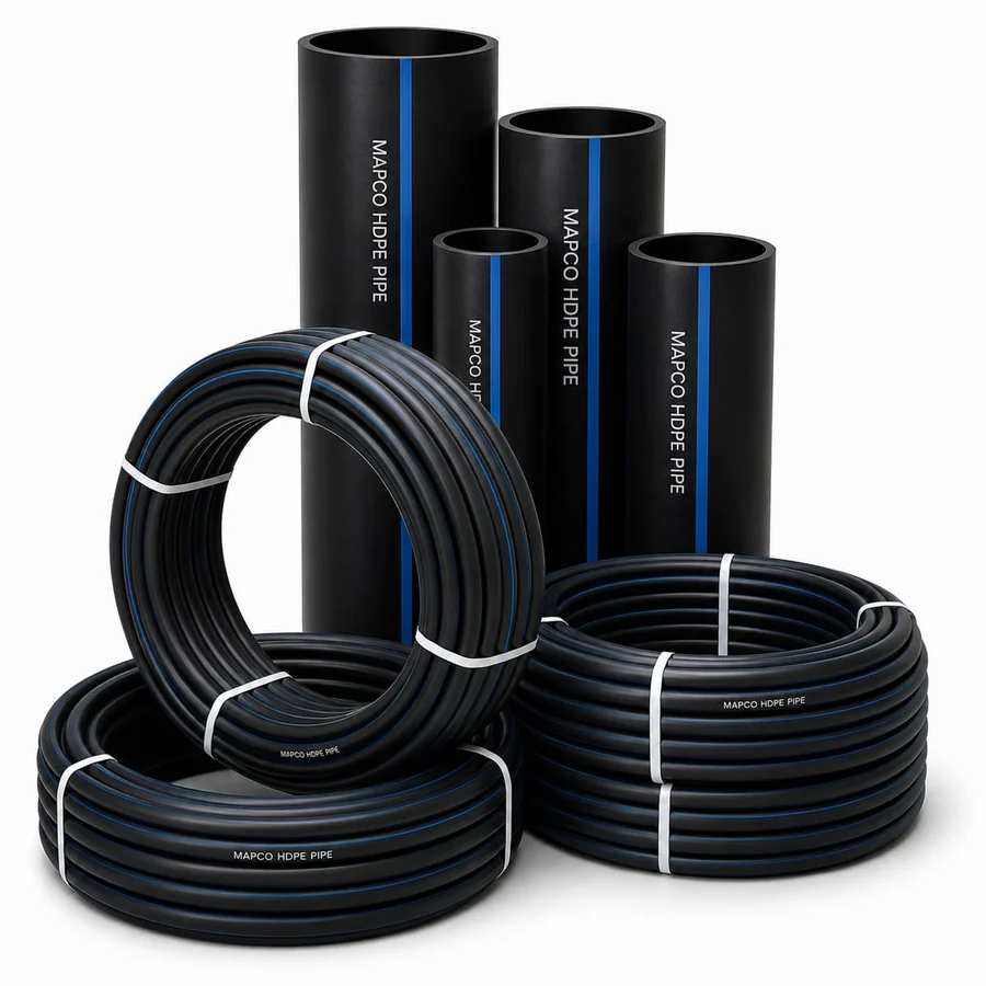 MAPCO HDPE pipes and coils