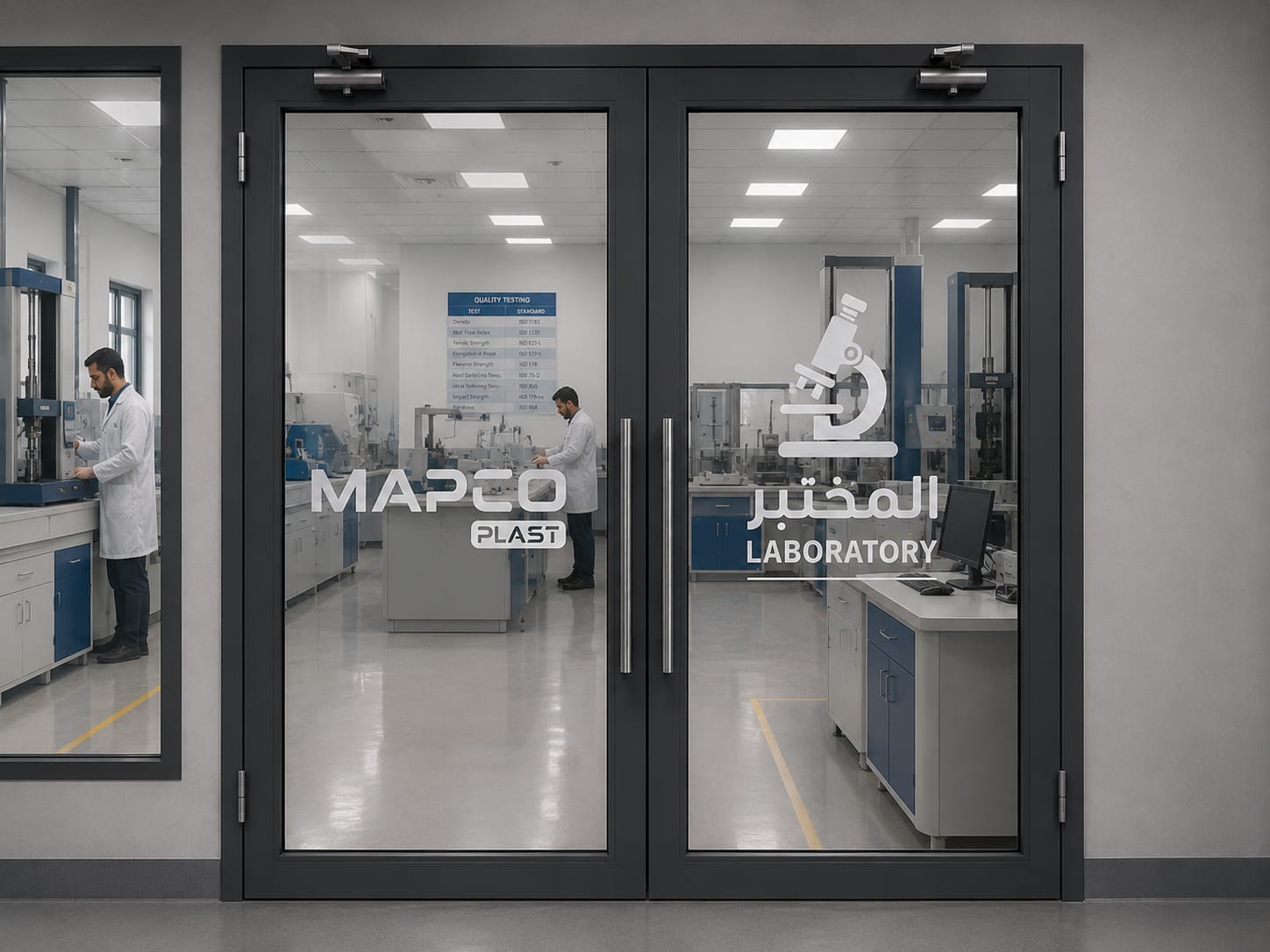 MAPCO laboratory entrance